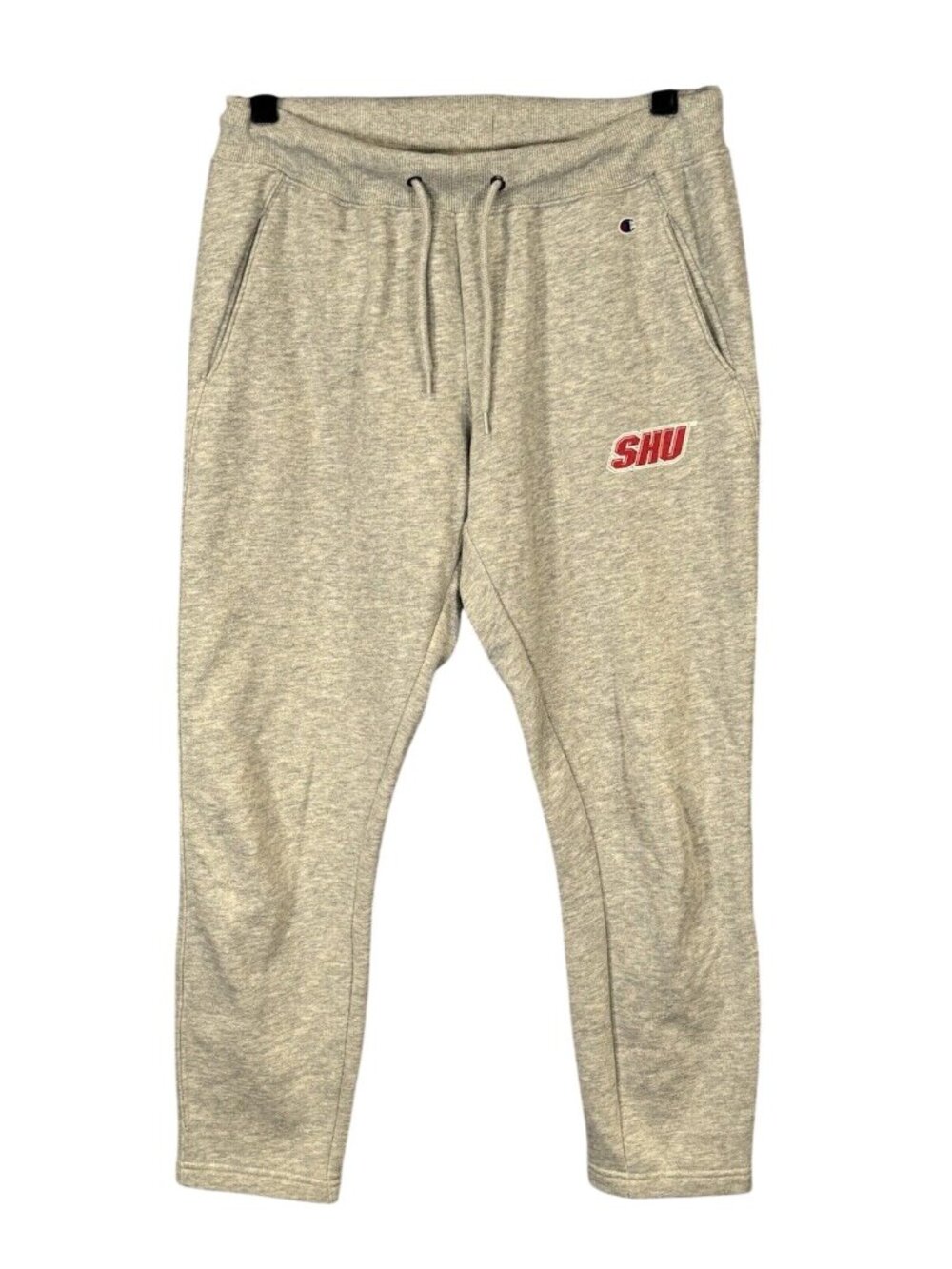 Champion Gray Joggers Sweatpants Mens Size Small With Pockets